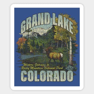 Grand Lake, Colorado 1881 Magnet